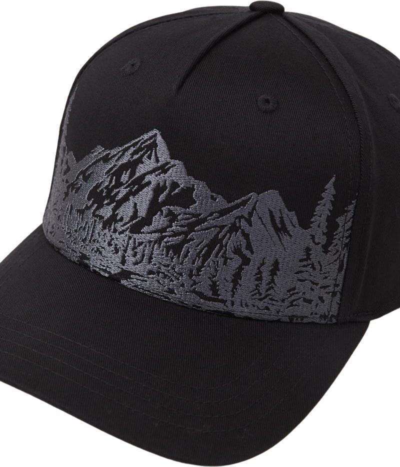 Mountain Scenic Altitude Hat - meteorite black 1