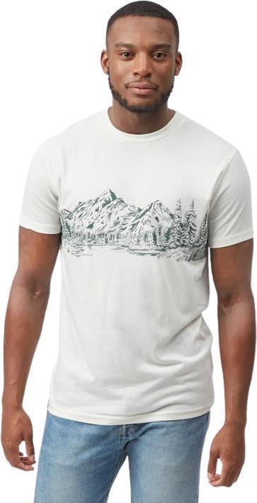 Mountain Scenic T-Shirt - Mens - Cloud White 1
