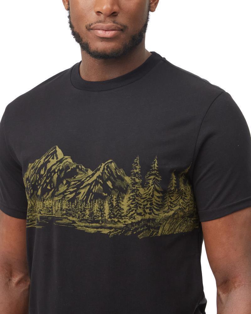Mountain Scenic T-Shirt - Mens - Meteorite Black 3