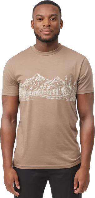 Mountain Scenic T-Shirt - Mens - Pine Bark 1