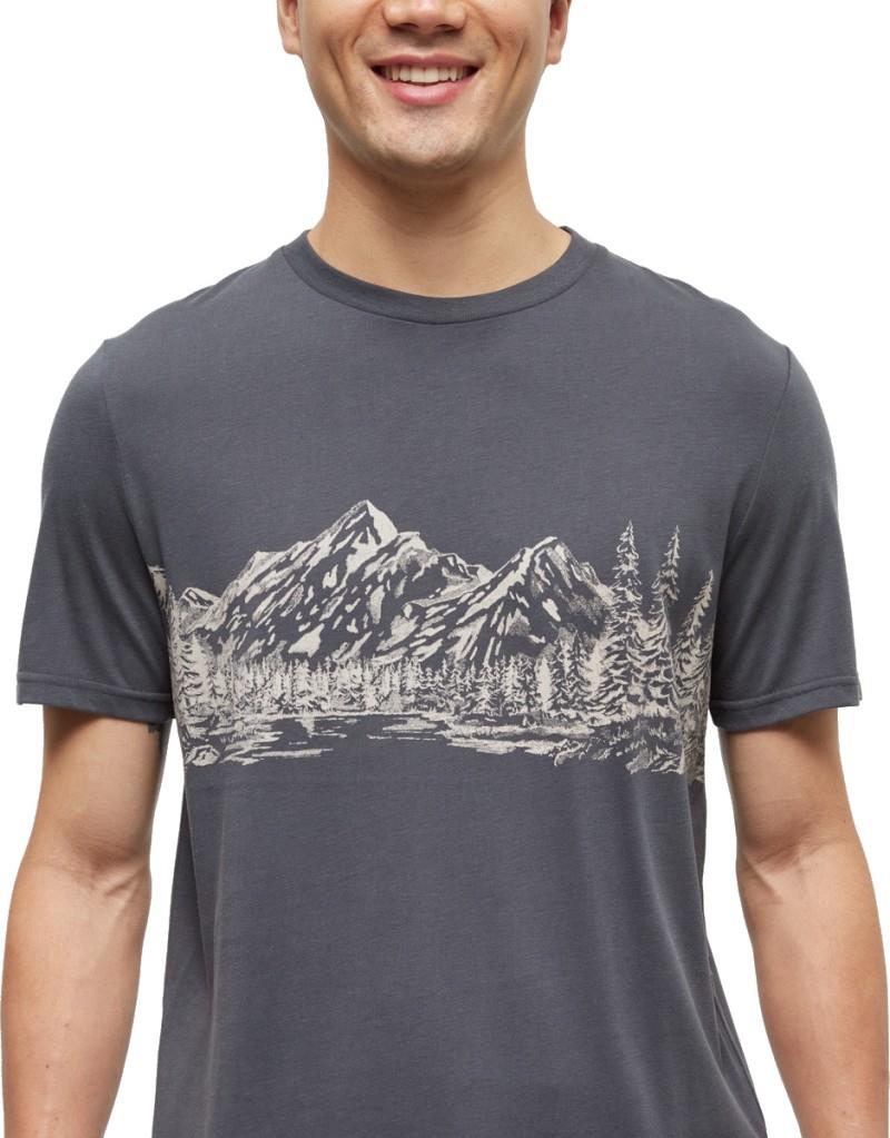 Mountain Scenic T-Shirt - Mens - graphite / warm oak 1
