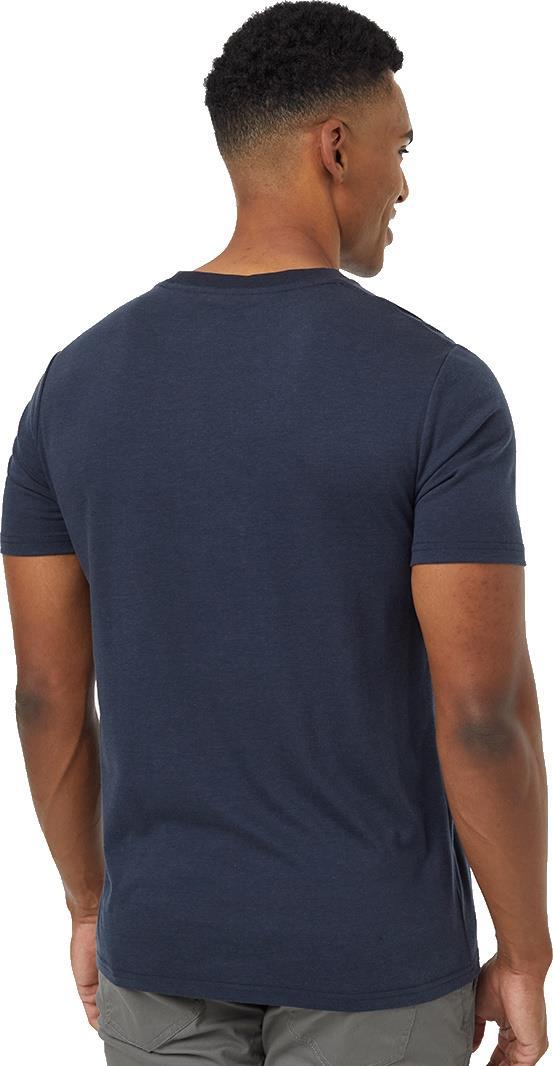 Mountain Scenic T-Shirt - Mens - midnight blue / pale oak 1