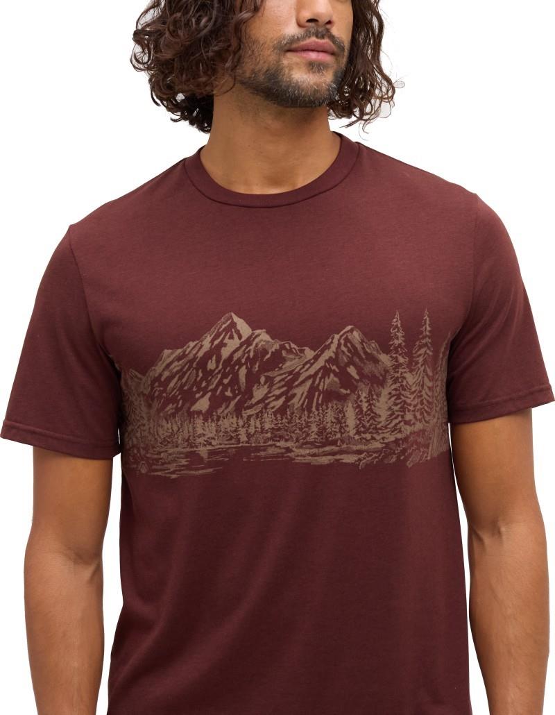 Mountain Scenic T-Shirt - Mens - red chestnut / hazelnut 1