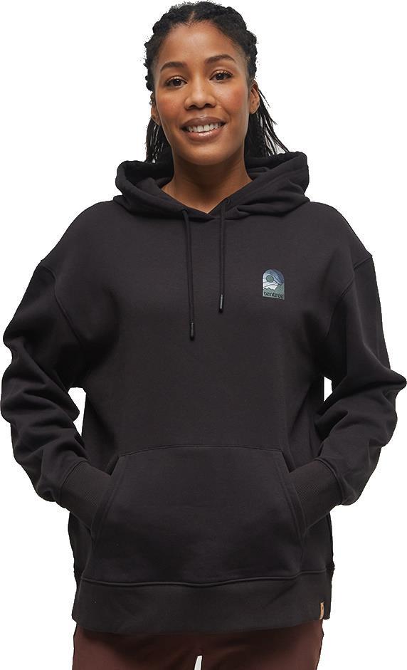 Mountain Skyline Hoodie - Womens - Meteorite Black / Faded Denim 1