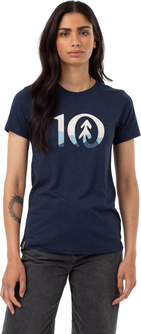Mountain Sunset Ten Logo - Womens - dress blue 1