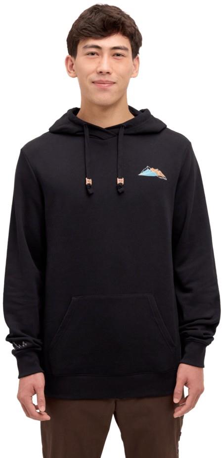 Mountainscape Hoodie - Mens - meteorite black / pale oak 1