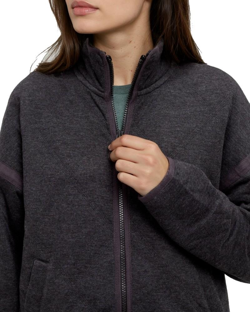 Muir Full Zip - Womens - meteorite black heather 1