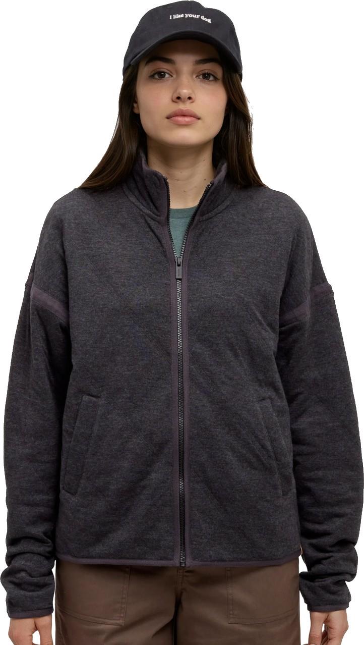 Muir Full Zip - Womens - meteorite black heather 1