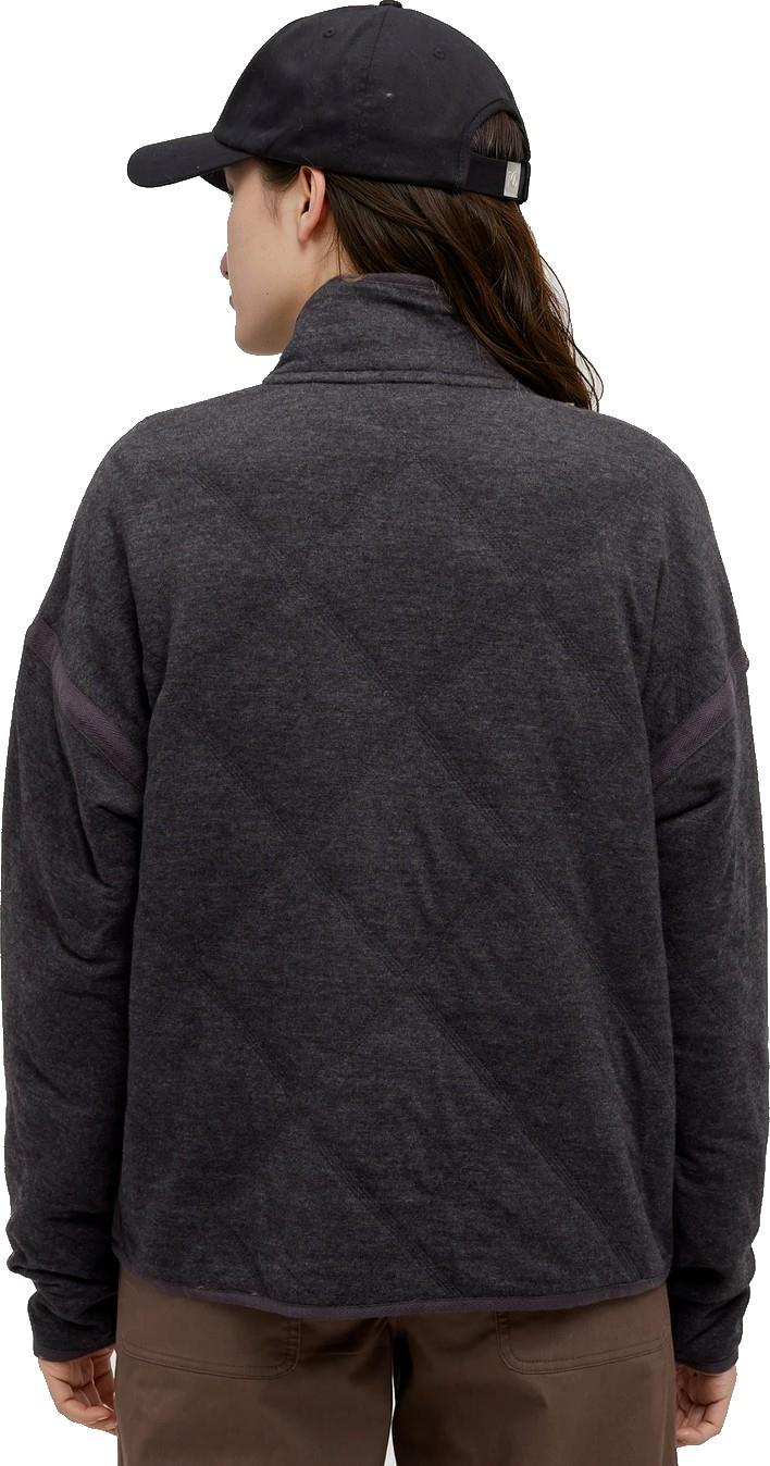 Muir Full Zip - Womens - meteorite black heather 1