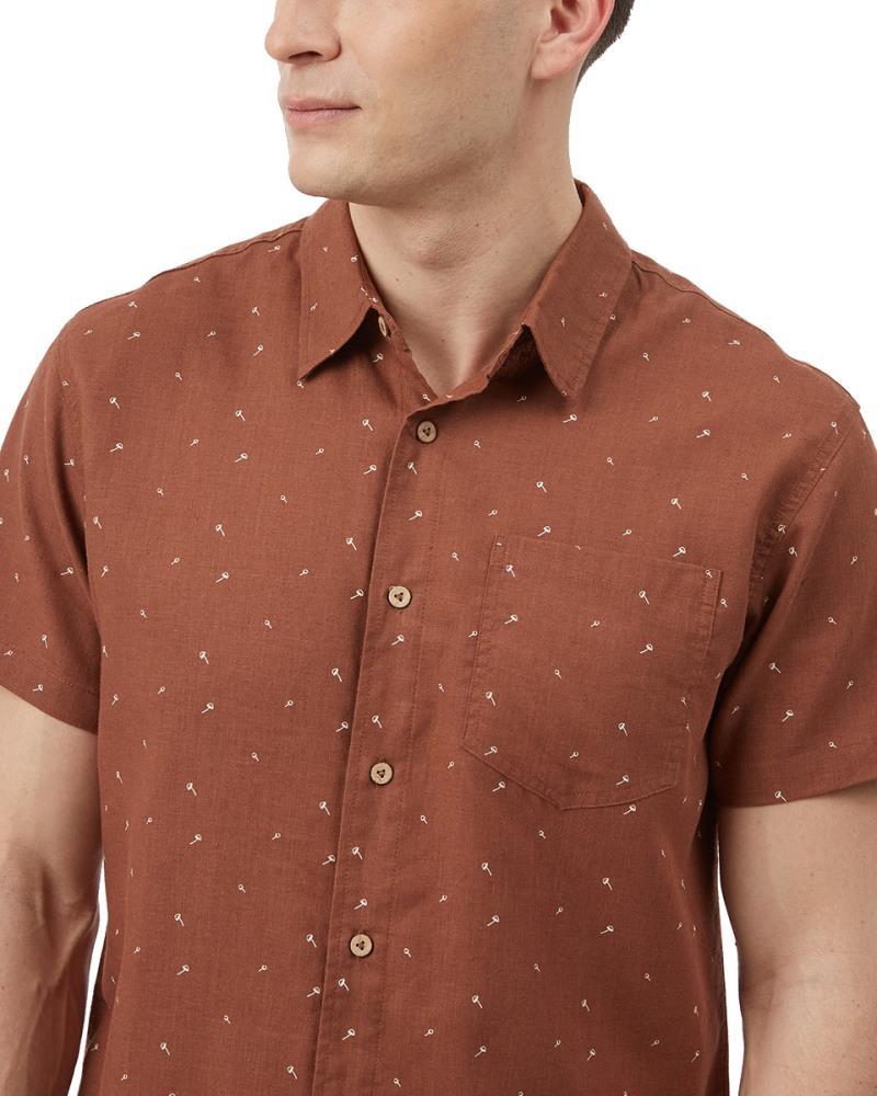 Mushroom Mancos Shortsleeve Shirt - Mens - cedar 1