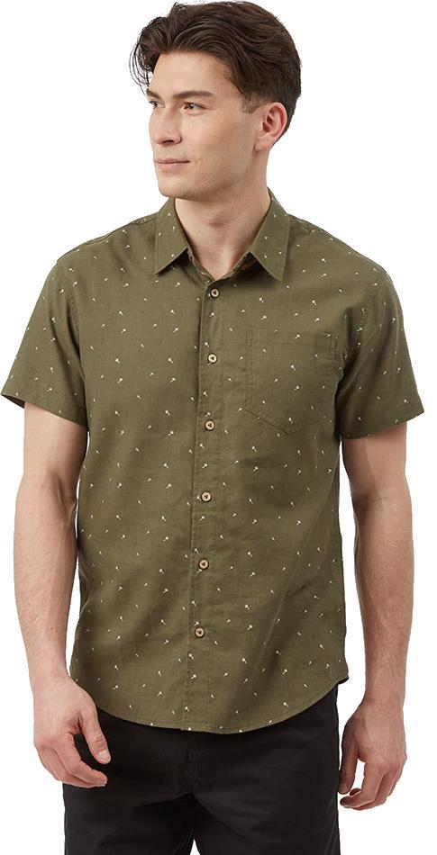 Mushroom Mancos Shortsleeve Shirt - Mens - olive night green 1