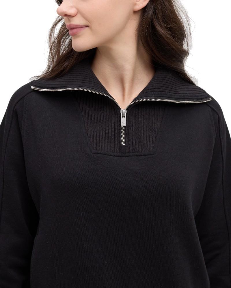 Niagara 1/4 Zip - Womens - meteorite black 1
