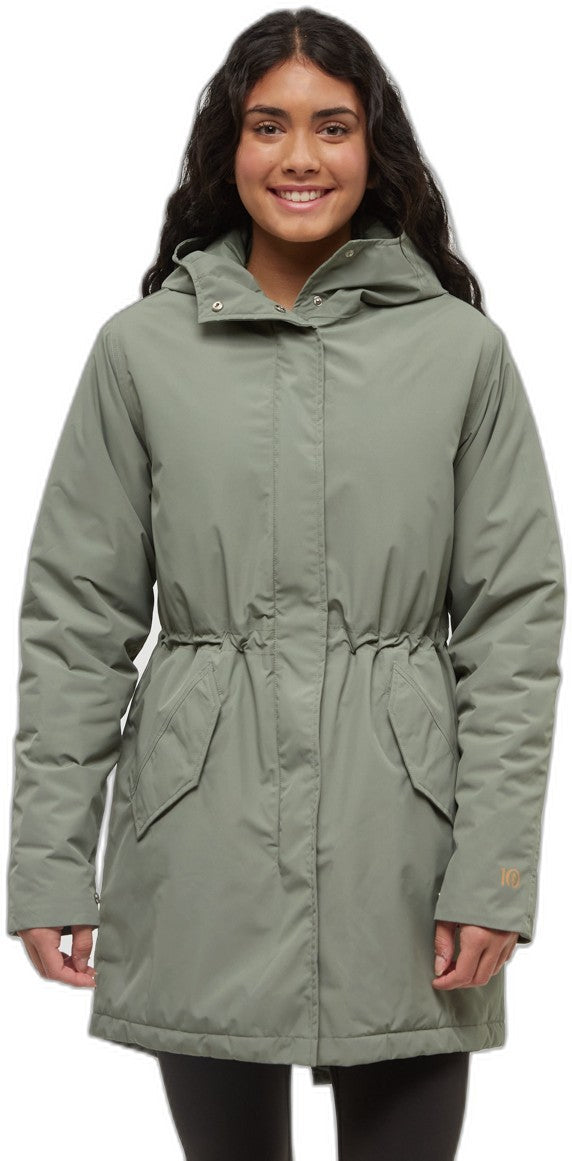 Nimbus Insulated Rain Jacket - Womens - agave green 1