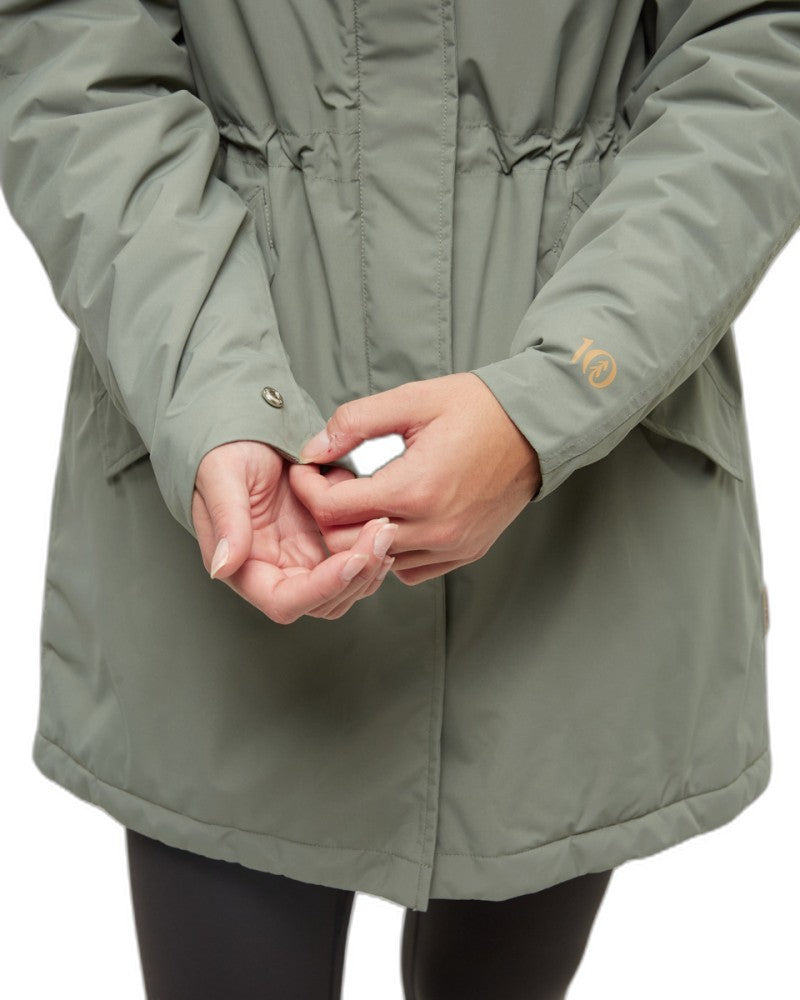 Nimbus Insulated Rain Jacket - Womens - agave green 1