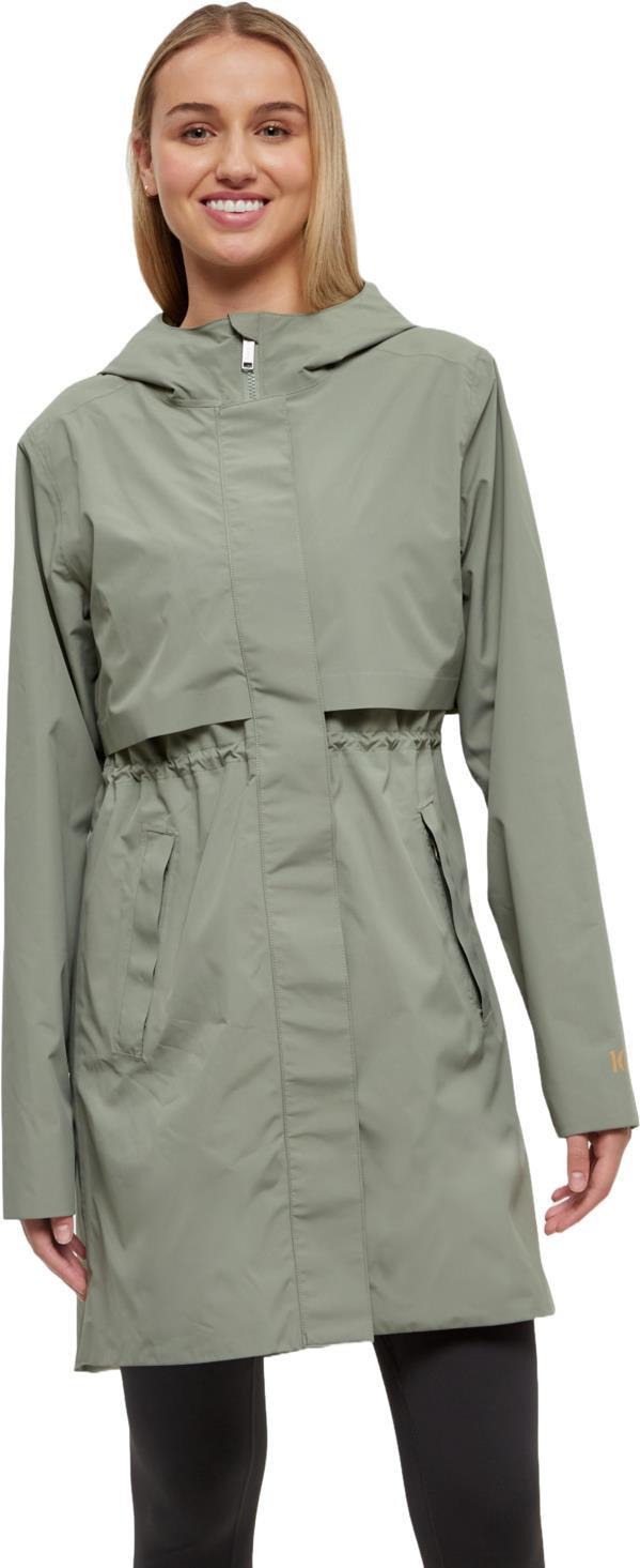 Nimbus Long Rain Jacket - Womens - agave green 1