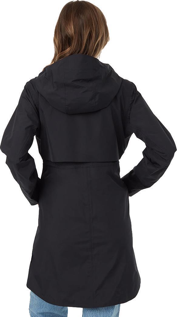 Nimbus Long Rain Jacket - Womens - meteorite black 1