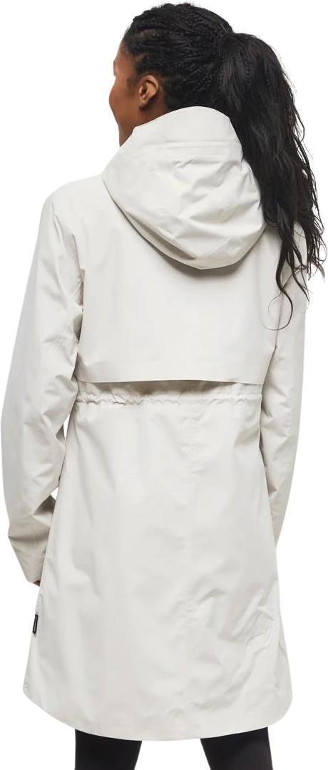 Nimbus Long Rain Jacket - Womens - pale oak 1
