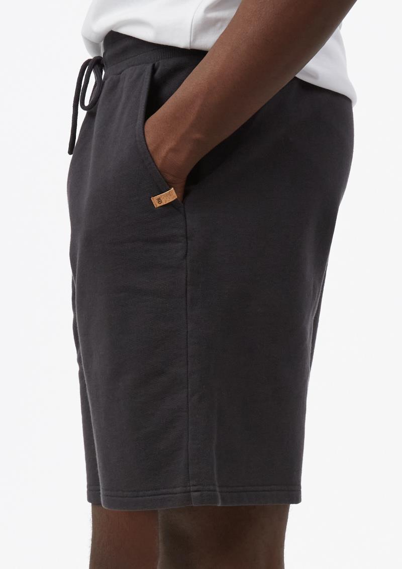 Organic French Terry Sweatshorts - Mens - jet black 1