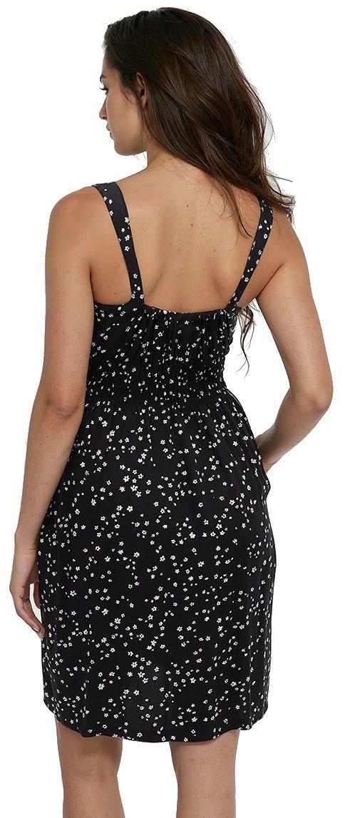 Overlook Dress - meteorite black / bloom floral 1