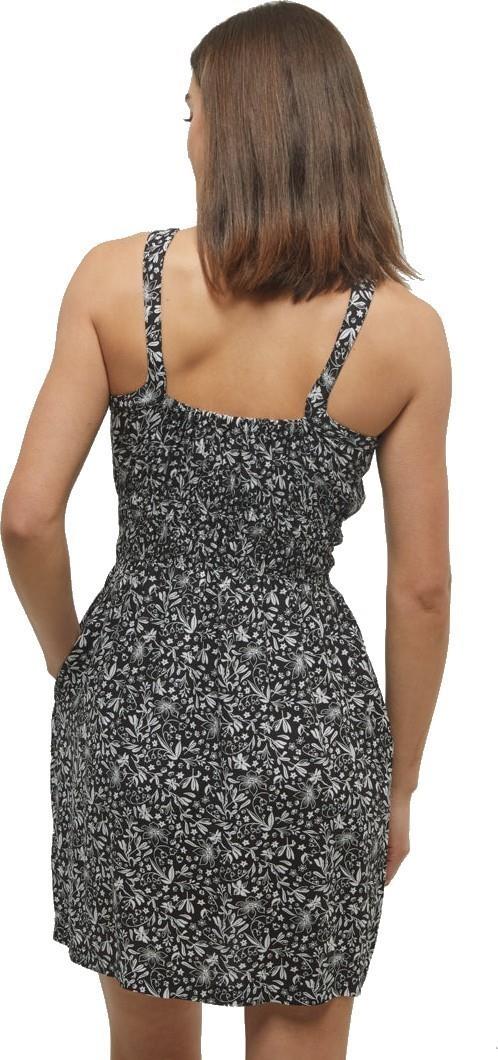 Overlook Dress - meteorite black / field flower 1