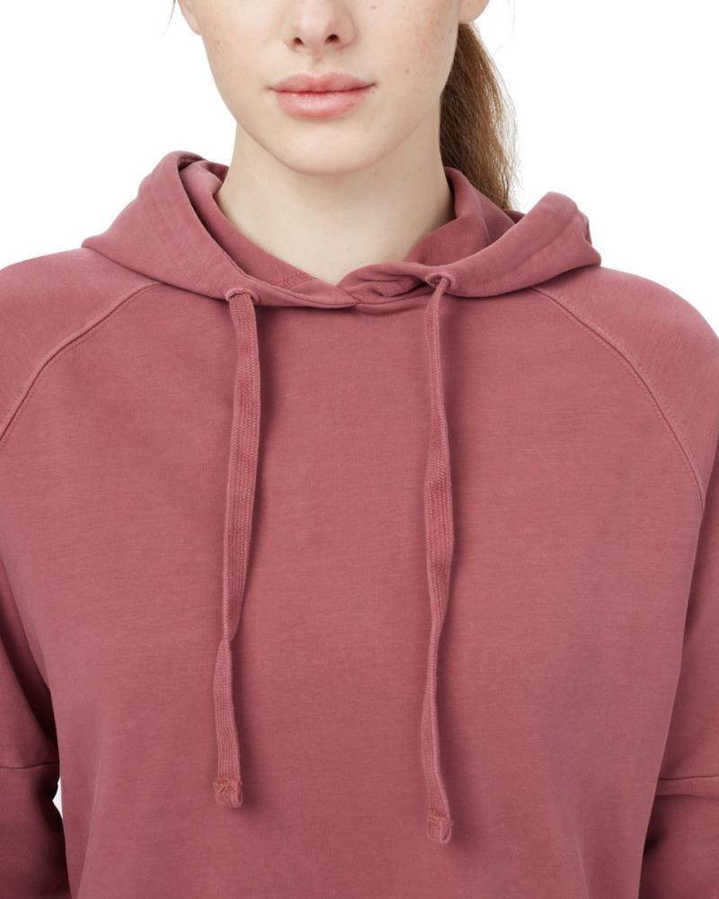 Oversized French Terry Hoodie Dress - crushed berry 1
