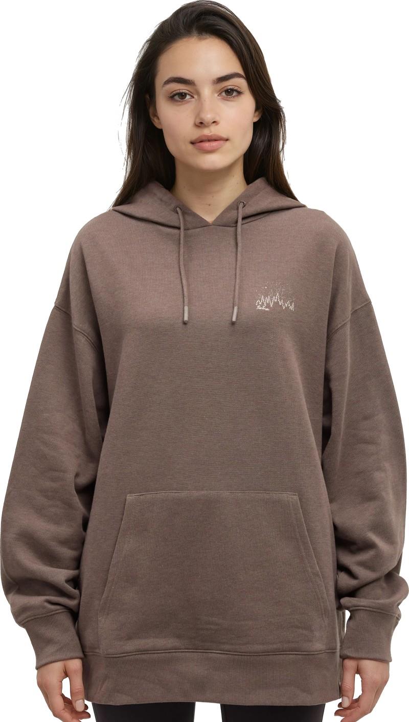 Parks Landscape Oversized Hoodie - Womens - ashwood / white oak 1