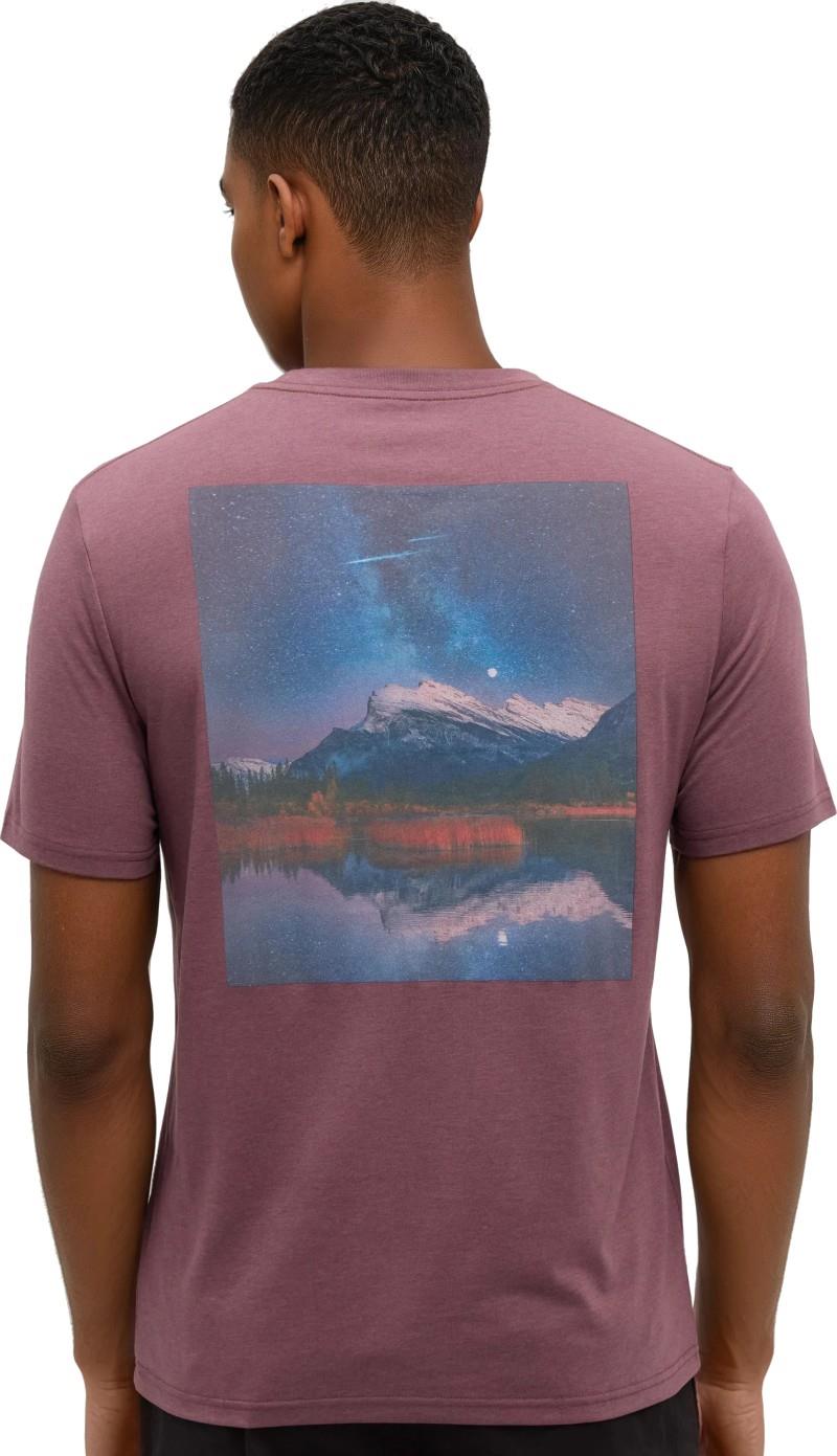 Parks Midnight Mountain T-Shirt - Mens - mauve stone / midnight mountain 1
