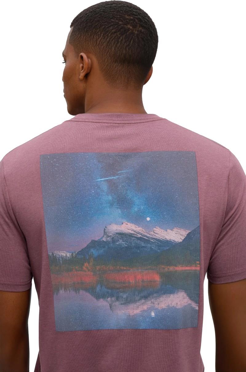 Parks Midnight Mountain T-Shirt - Mens - mauve stone / midnight mountain 1