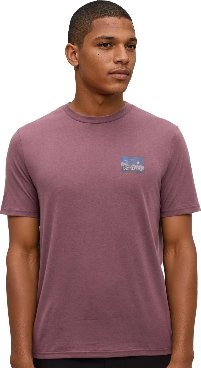 Parks Midnight Mountain T-Shirt - Mens - mauve stone / midnight mountain 1
