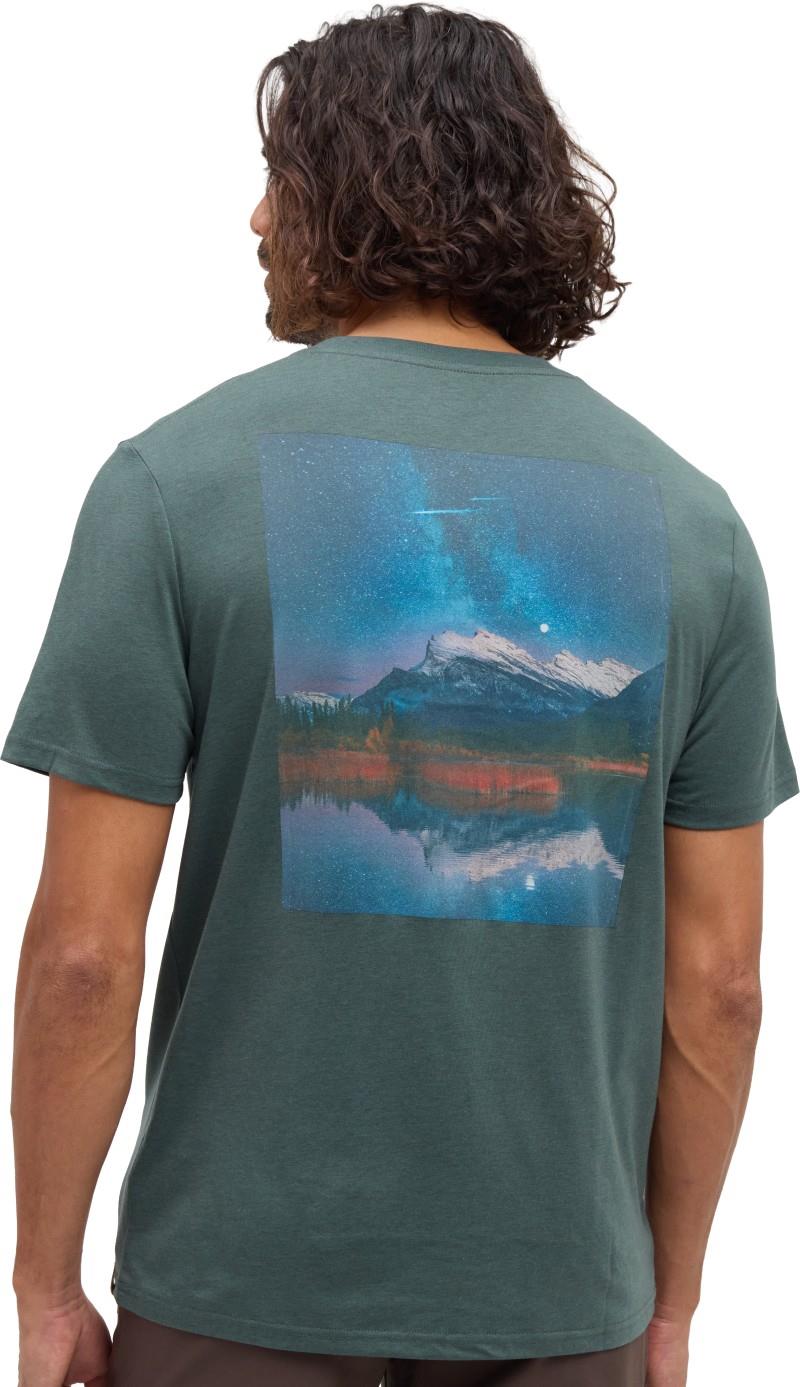 Parks Midnight Mountain T-Shirt - Mens - pine green / midnight mountain 1