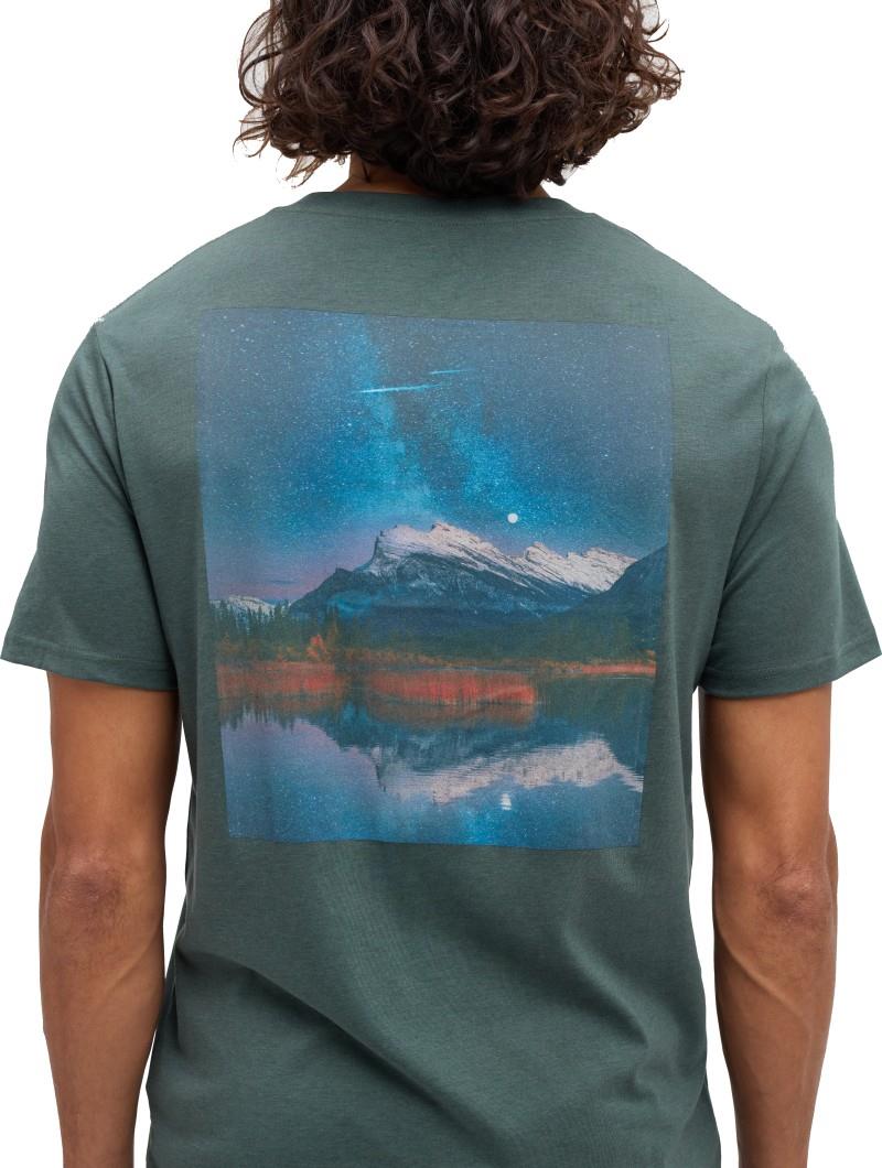 Parks Midnight Mountain T-Shirt - Mens - pine green / midnight mountain 1