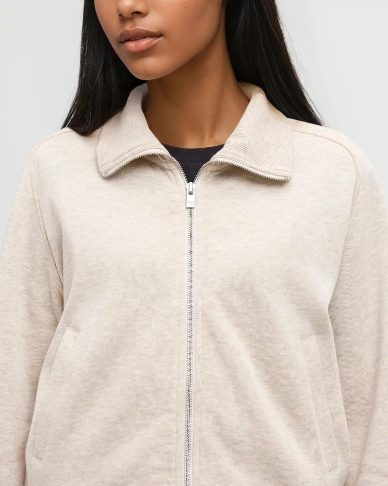 Patterson Full Zip - Womens - pale oak heather v2 1