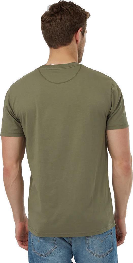 Peak T-Shirt - Mens - Deep Lichen Green / Meteorite Black 2