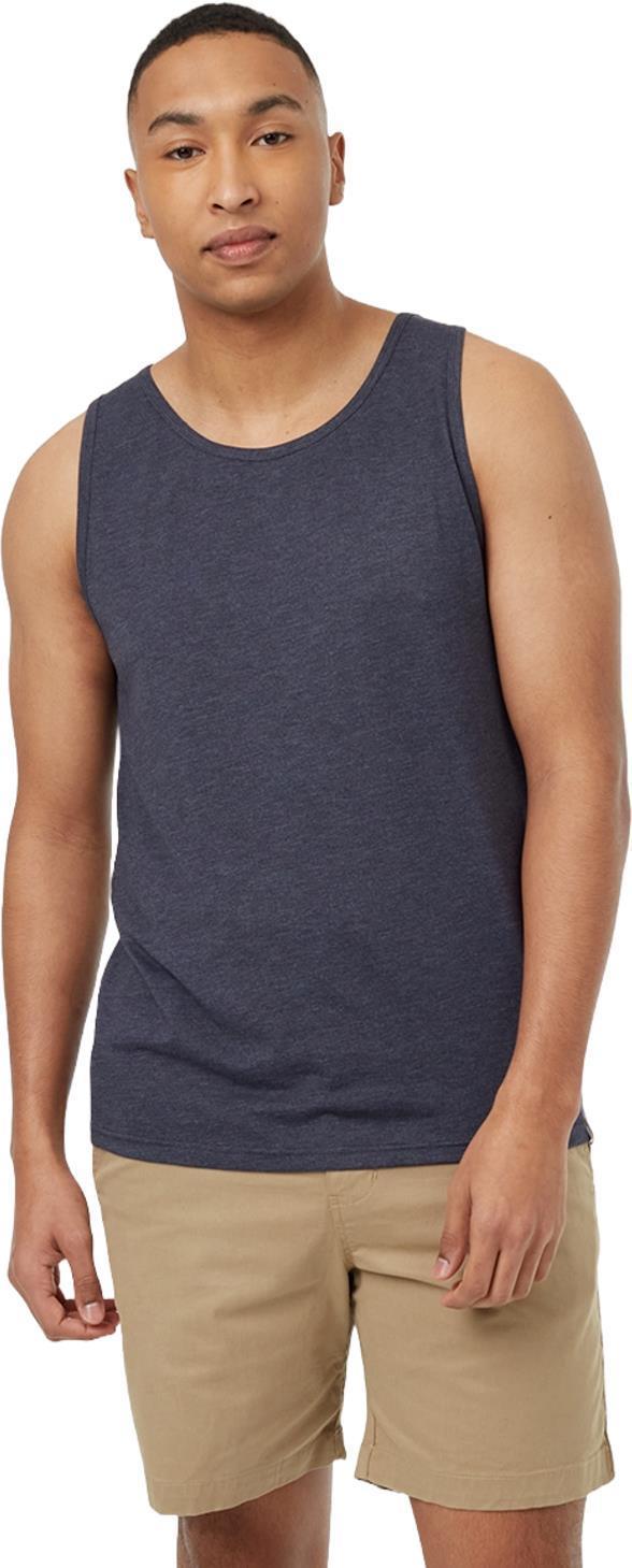 Pender Tank - Mens - midnight blue heather 1