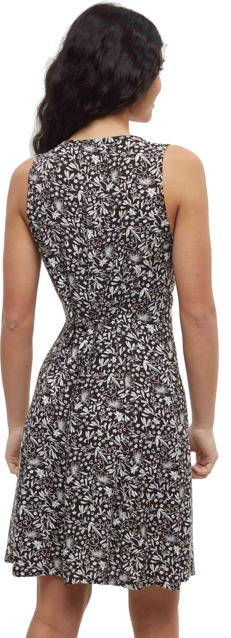 Penrose Dress - meteorite black / field flower 1