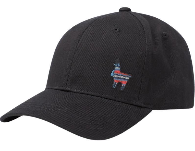 Peru Embroidered Llama Elevation Hat - meteorite black 1