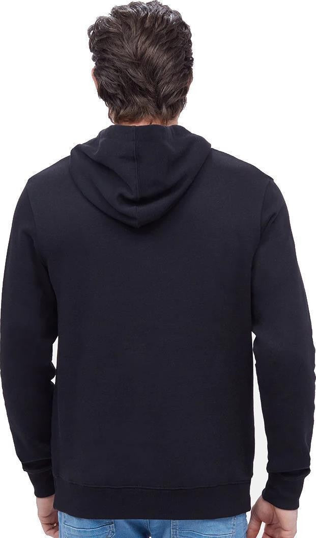 Peru Embroidered Llama Hoodie - Mens - meteorite black 1