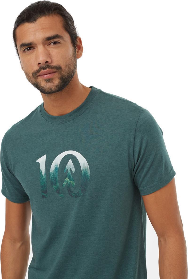 Photo Forest Logo T-Shirt - Mens - Silver Pine / Forest Green 3