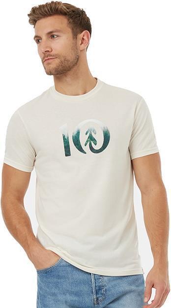 Photo Forest Logo T-Shirt - Mens - Vintage White / Forest Green 2