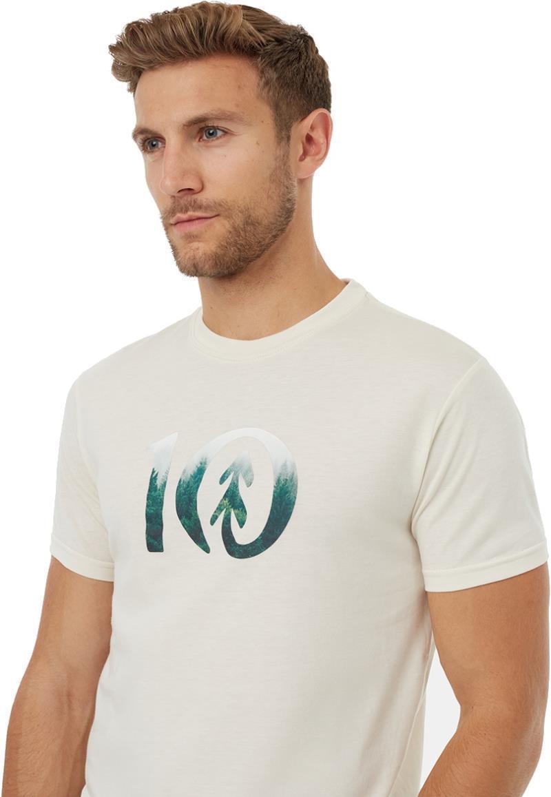 Photo Forest Logo T-Shirt - Mens - Vintage White / Forest Green 4