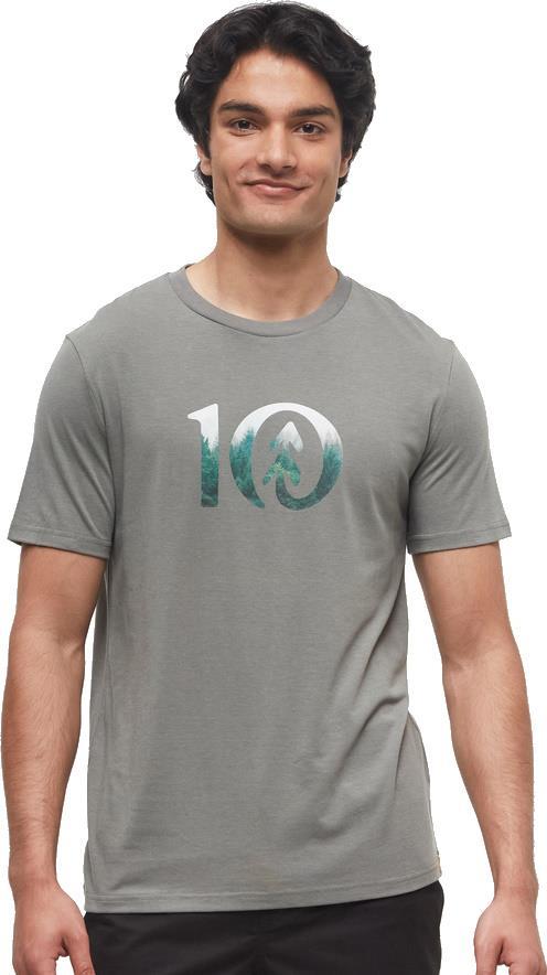 Photo Forest Logo T-Shirt - Mens - mineral / forest green 1