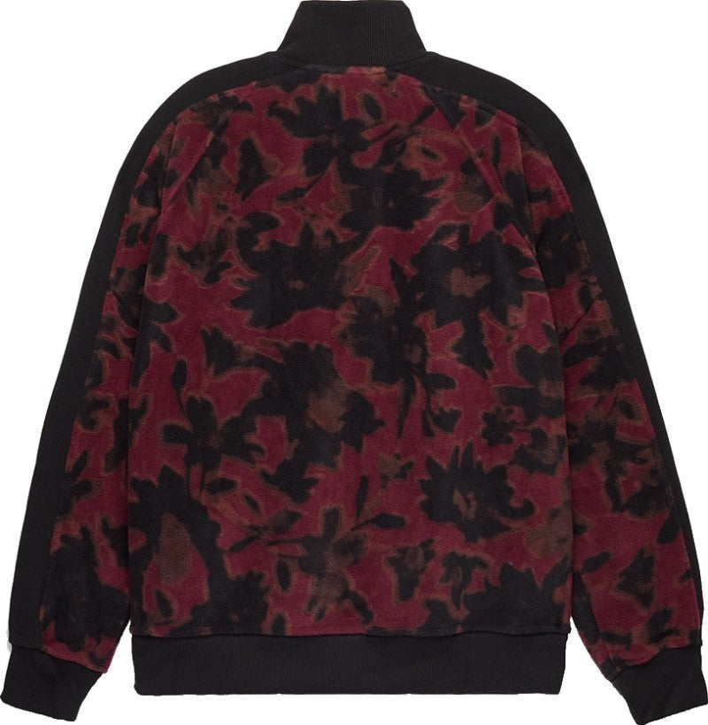 Pikes Half Zip - Womens - abstract flora / meteorite black 1