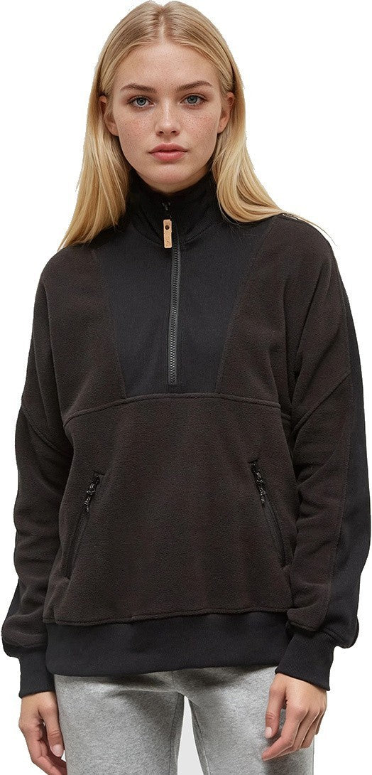 Pikes Half Zip - Womens - meteorite black 1