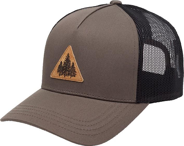 Pine Trio Altitude Hat - timber / cork patch 1