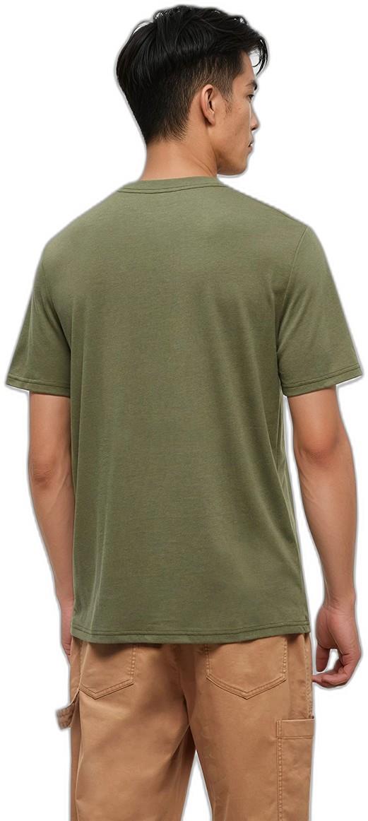 Pine Trio T-Shirt - Mens - deep olive / meteorite black 1