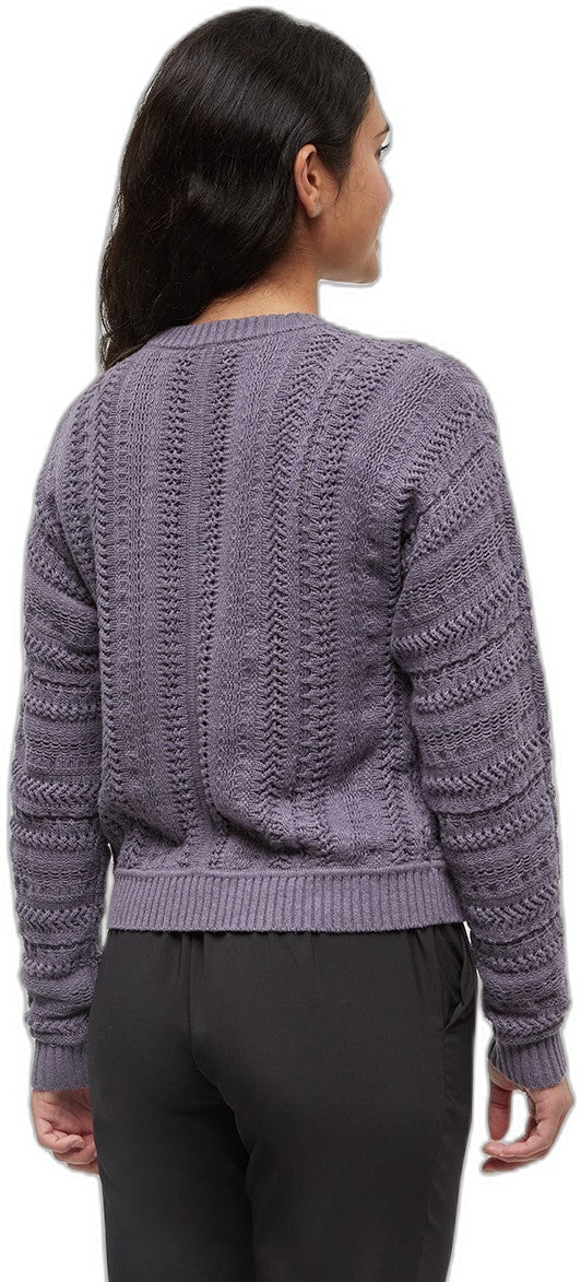 Pinnacle Sweater - Womens - smokey violet heather 1