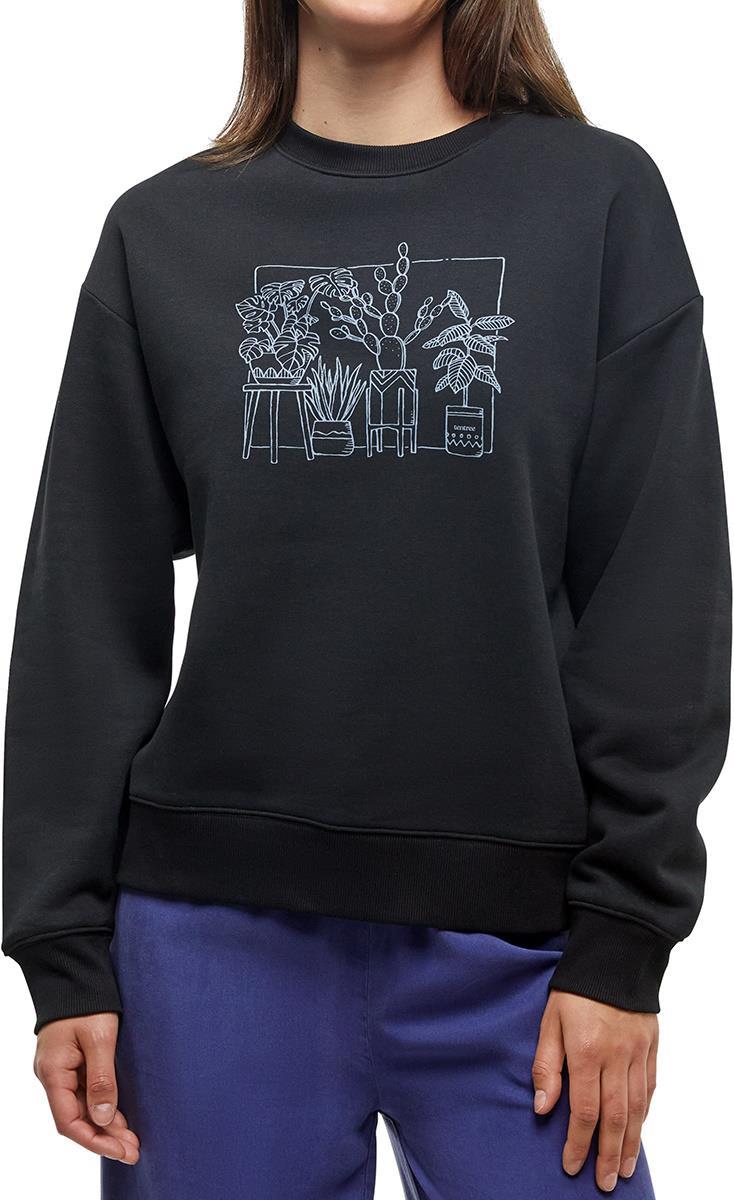 Plant Club Crew - Womens - meteorite black / blue haze 1