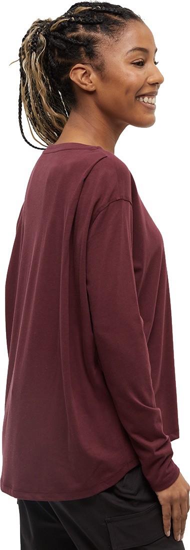 Plateau LS - Womens - deep burgundy 1