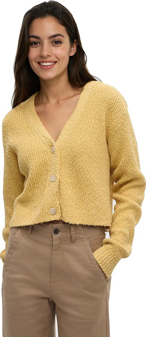 Poplar Cardigan - Womens - dusk yellow 1
