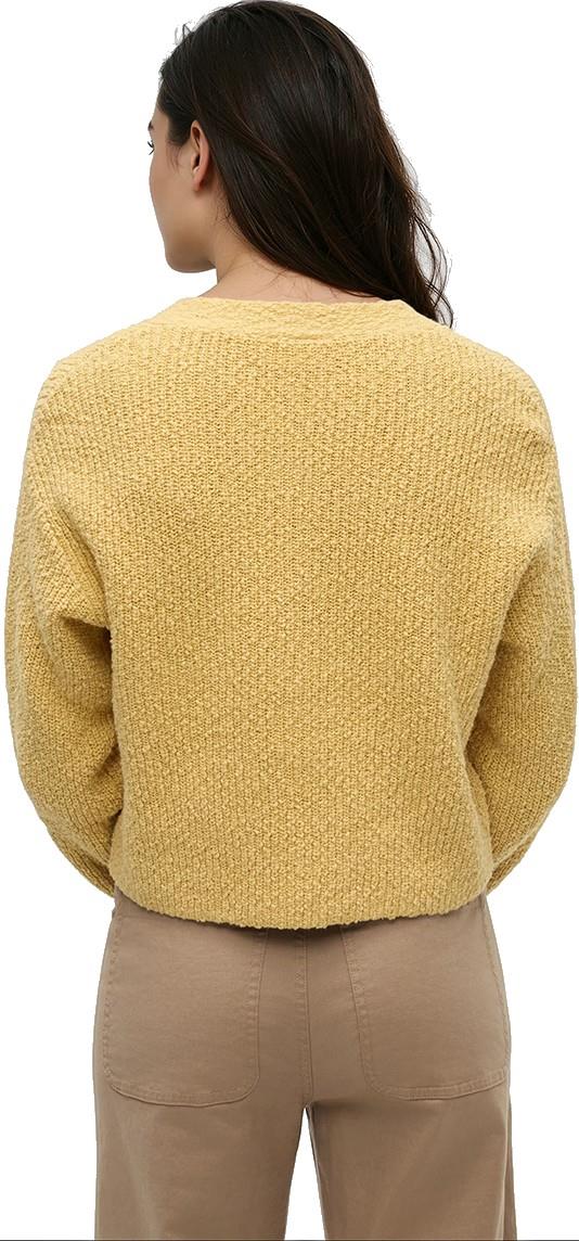 Poplar Cardigan - Womens - dusk yellow 1